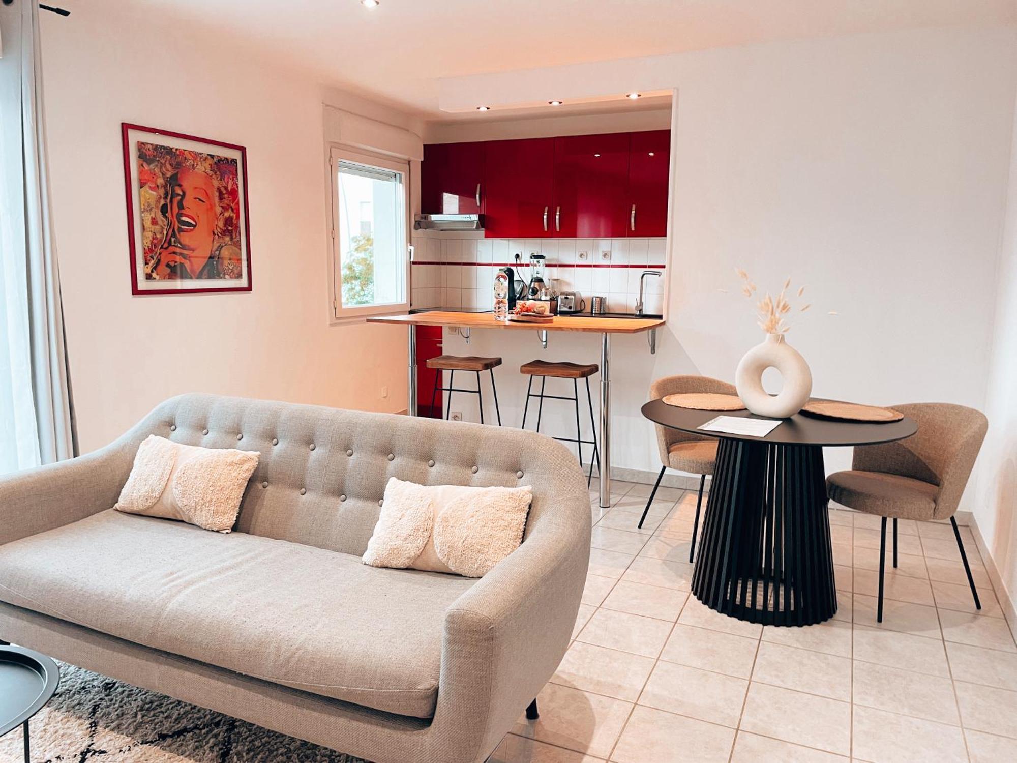 Elegant T2 Blagnac - Parking -Aeroport-Airbus- Meett Apartment Exterior photo